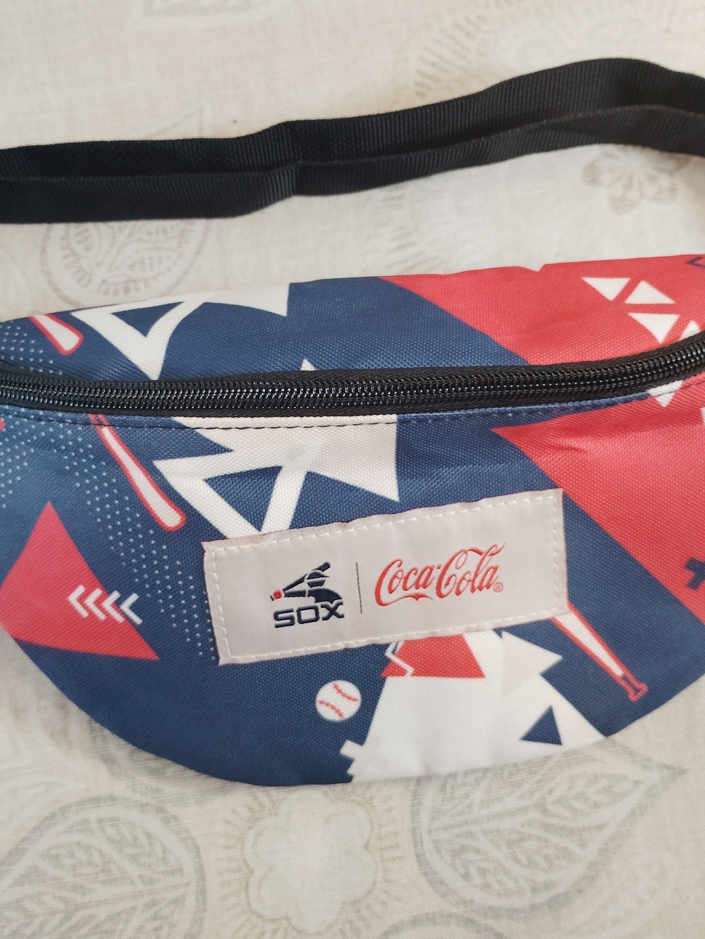 Coca-Cola x Sox Navy and Red Sling /Waist Bag